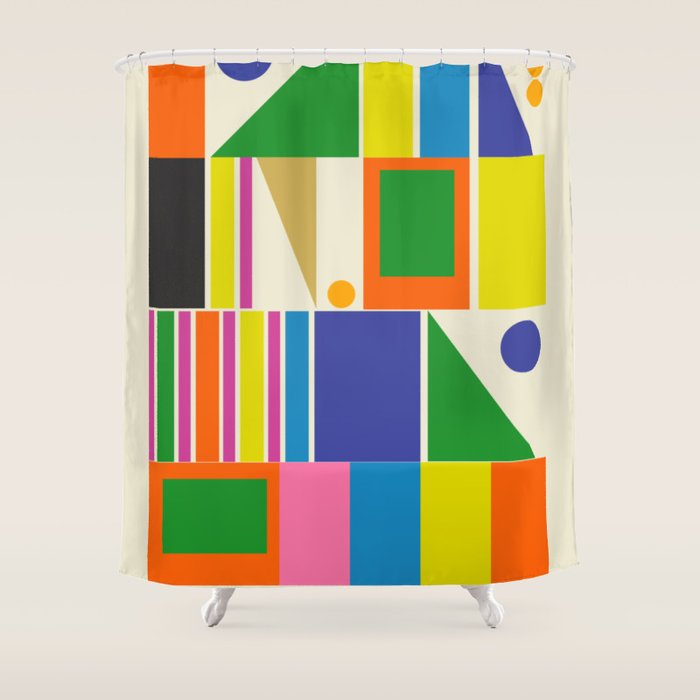 Palm Springs Shower Curtain Gallery Image 1