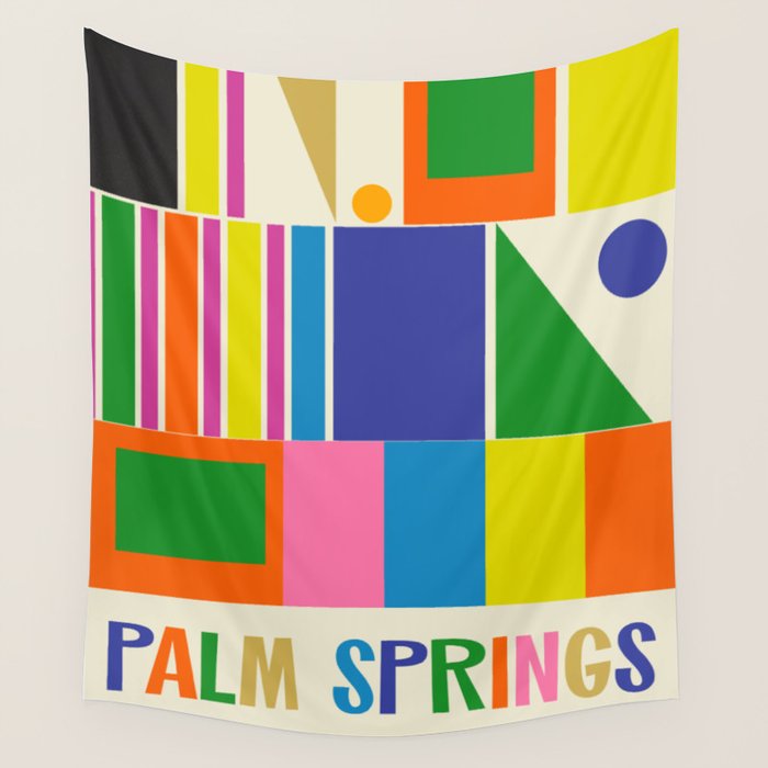 Palm Springs Wall Tapestry Gallery Image 4