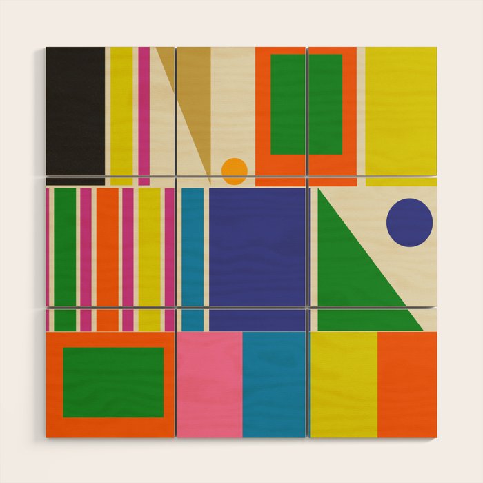 Palm Springs Wood Wall Art Gallery Image 1