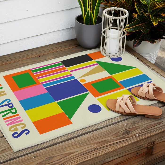 Palm Springs Outdoor Rug Gallery Image 2