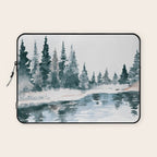 Mountain River Laptop Sleeve Gallery Image 1