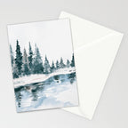 Mountain River Stationery Card Gallery Image 2