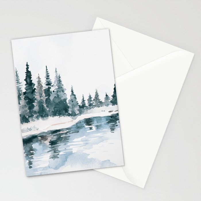 Mountain River Stationery Card Gallery Image 2