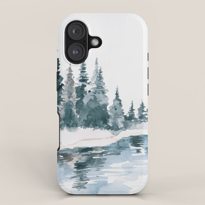 Mountain River iPhone Case Gallery Image 1