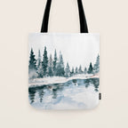 Mountain River Tote Bag Gallery Image 1