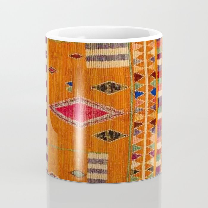 Orange Traditional Moroccan Design Coffee Mug Gallery Image 4