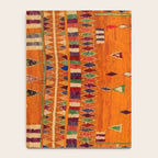 Orange Traditional Moroccan Design Notebook Gallery Image 4