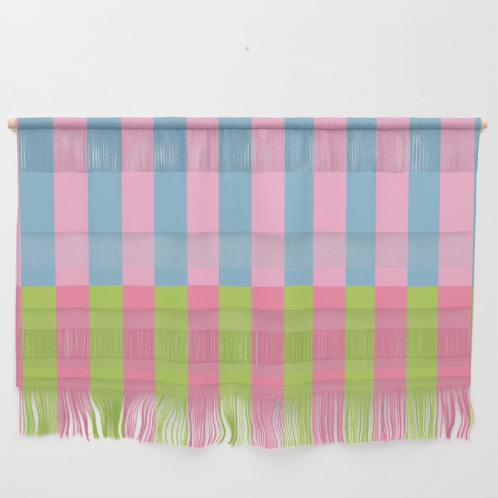 Vibrant color block pattern Wall Hanging Gallery Image 1