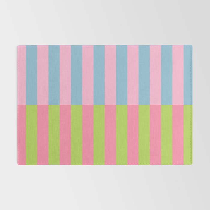 Vibrant color block pattern Rug Gallery Image 2