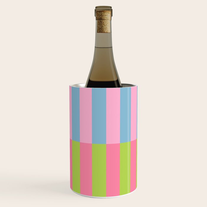 Vibrant color block pattern Wine Chiller Gallery Image 3