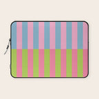 Vibrant color block pattern Laptop Sleeve Gallery Image 1