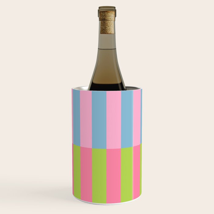 Vibrant color block pattern Wine Chiller Gallery Image 1