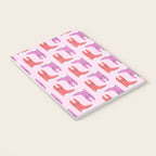 Western Cowboy Boots in red and pink Notebook Gallery Image 3