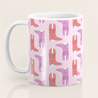 Western Cowboy Boots in red and pink Coffee Mug Gallery Image 3