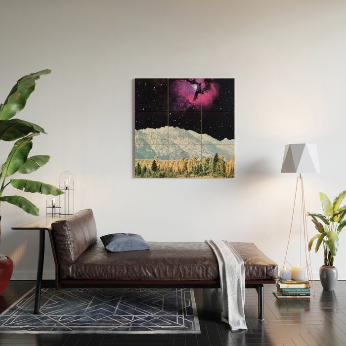 Time and space Wood Wall Art Gallery Image 2