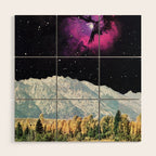 Time and space Wood Wall Art Gallery Image 1