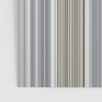 Blue grey Tan Stripes Poster Gallery Image 3