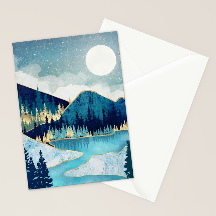Morning Stars Stationery Card Gallery Image 2