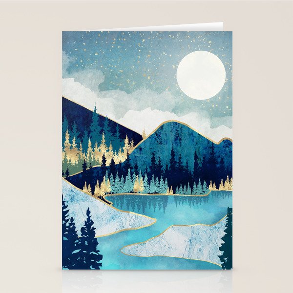 Morning Stars Stationery Card Gallery Image 2