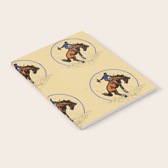 Full Moon Bronc & Cowboy Notebook Gallery Image 2