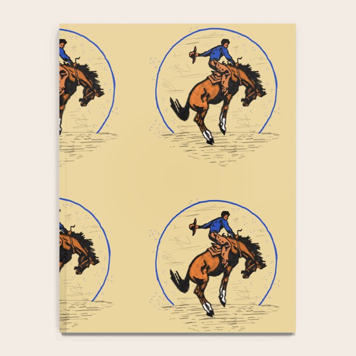 Full Moon Bronc & Cowboy Notebook Gallery Image 4