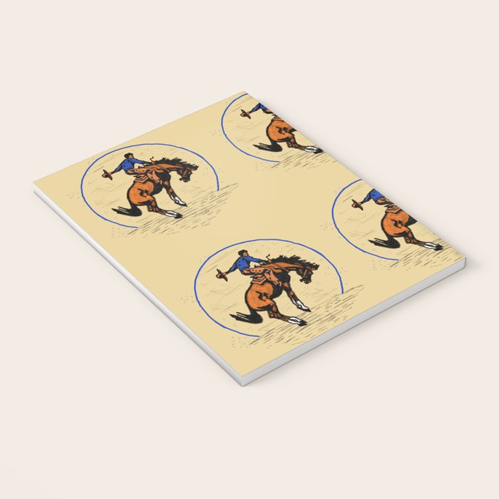 Full Moon Bronc & Cowboy Notebook Gallery Image 3