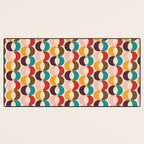 Mid Century Modern Circles Desk Mat Gallery Image 3