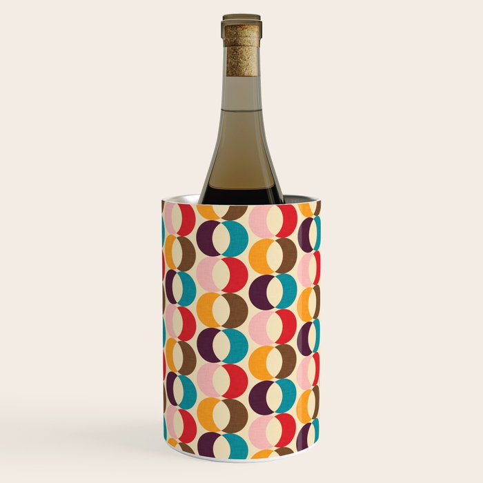 Mid Century Modern Circles Wine Chiller Gallery Image 3