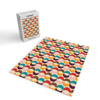Mid Century Modern Circles Jigsaw Puzzle Gallery Image 2