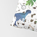Watercolor Dinosaurs Pillow Sham Gallery Image 4