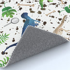 Watercolor Dinosaurs Rug Gallery Image 4
