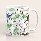 Watercolor Dinosaurs Coffee Mug Gallery Image 1