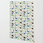 Watercolor Dinosaurs Wallpaper Gallery Image 2