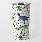Watercolor Dinosaurs Travel Mug Gallery Image 1