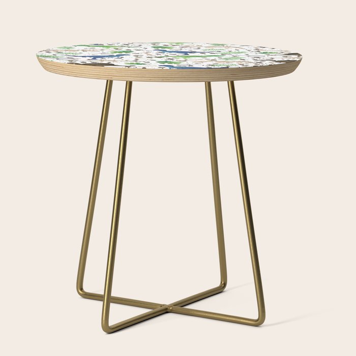 Watercolor Dinosaurs Side Table Gallery Image 1