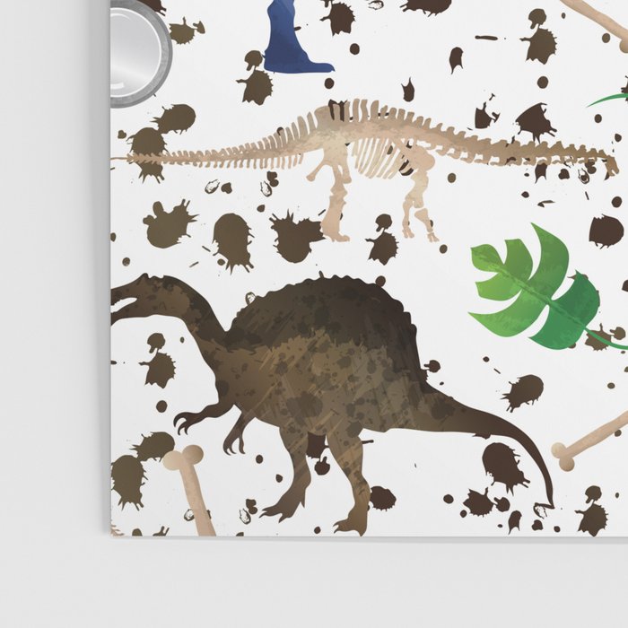 Watercolor Dinosaurs Poster Gallery Image 3