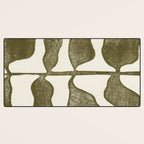 Linocut Plant Desk Mat Gallery Image 3