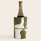 Linocut Plant Wine Chiller Gallery Image 2