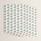 Cactus tortoise Wrapping Paper Gallery Image 3