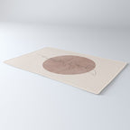 Sun and Flowers Line Art Rug Gallery Image 3
