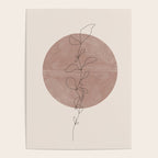 Sun and Flowers Line Art Poster Gallery Image 4