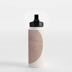 Sun and Flowers Line Art Water Bottle Gallery Image 2