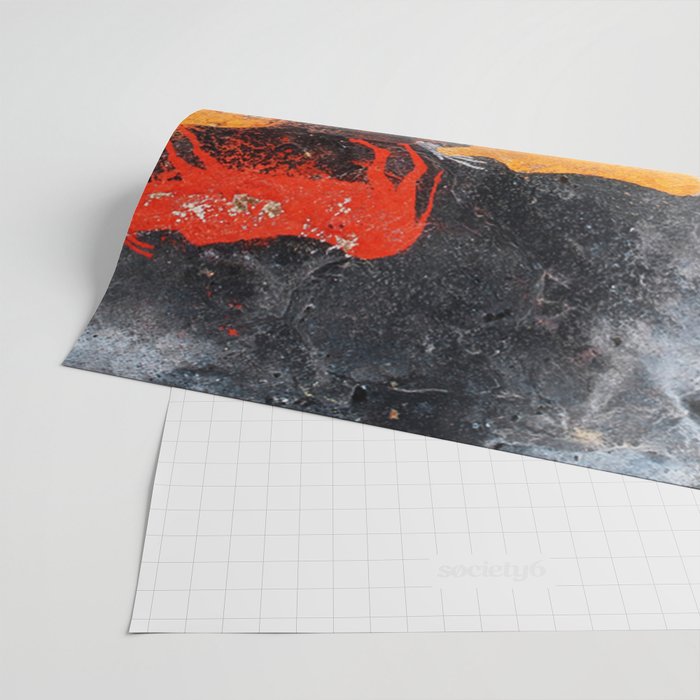 Cave Art Lascaux Deer Hunt Wrapping Paper Gallery Image 2