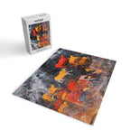 Cave Art Lascaux Deer Hunt Jigsaw Puzzle Gallery Image 2
