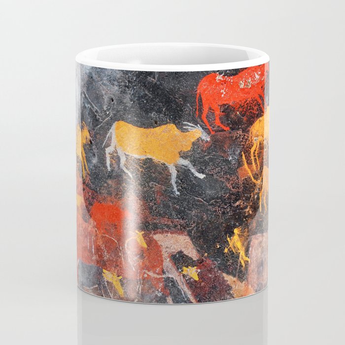 Cave Art Lascaux Deer Hunt Coffee Mug Gallery Image 4