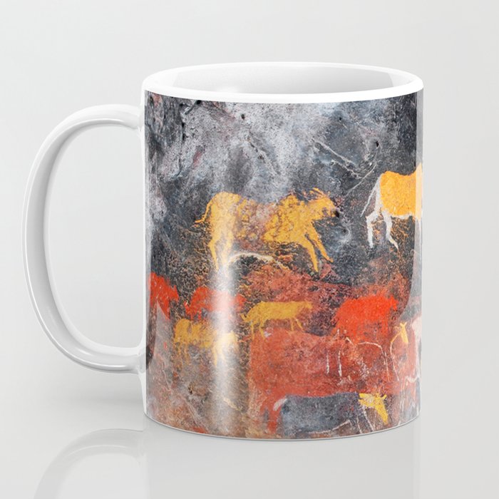 Cave Art Lascaux Deer Hunt Coffee Mug Gallery Image 3