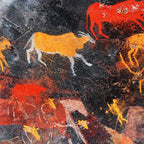 Cave Art Lascaux Deer Hunt Coffee Mug Gallery Image 2