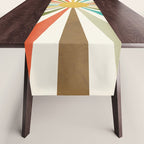 Sun Retro Art IV Table Runner Gallery Image 1
