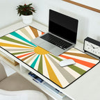 Sun Retro Art IV Desk Mat Gallery Image 2