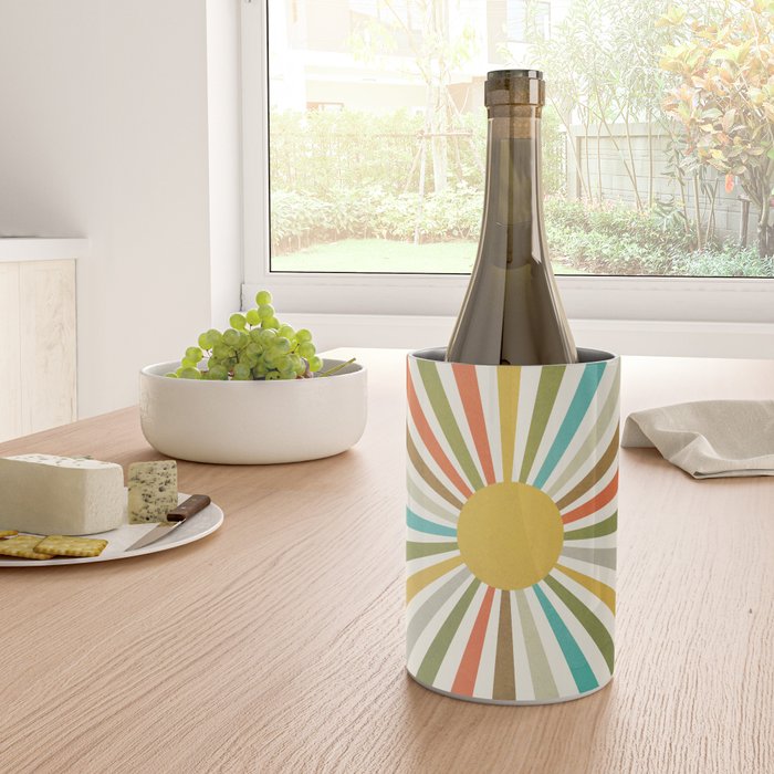 Sun Retro Art IV Wine Chiller Gallery Image 4